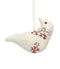 Embroidered Bird Ornament Arcadia Home